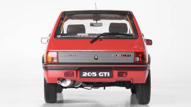 IXO Collections models - Peugeot 205 GTI rear end